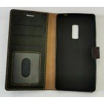 Flip Case Cover Leather Wallet with Strap For OnePlus 2 ONE A2003 Slim Fit Look